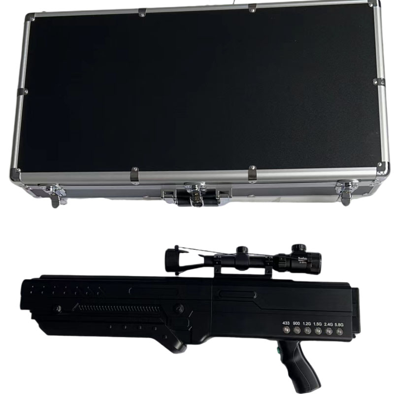  工业园区手持便携式枪型低空防御反制六通道A型