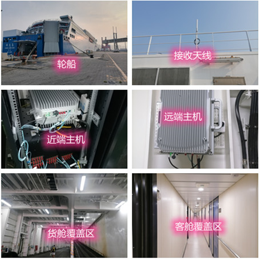  工业园区海上游轮轮船渔船覆盖案例